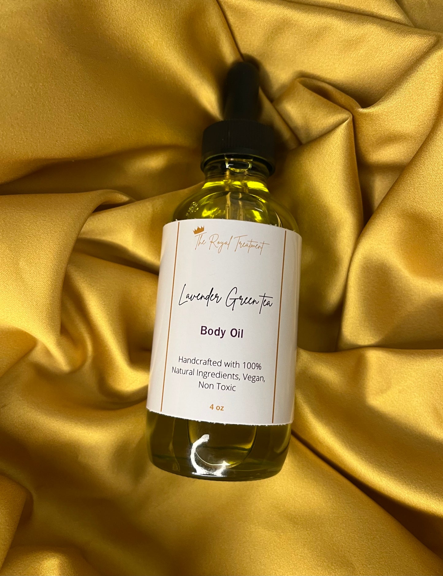 lavender green tea body oil