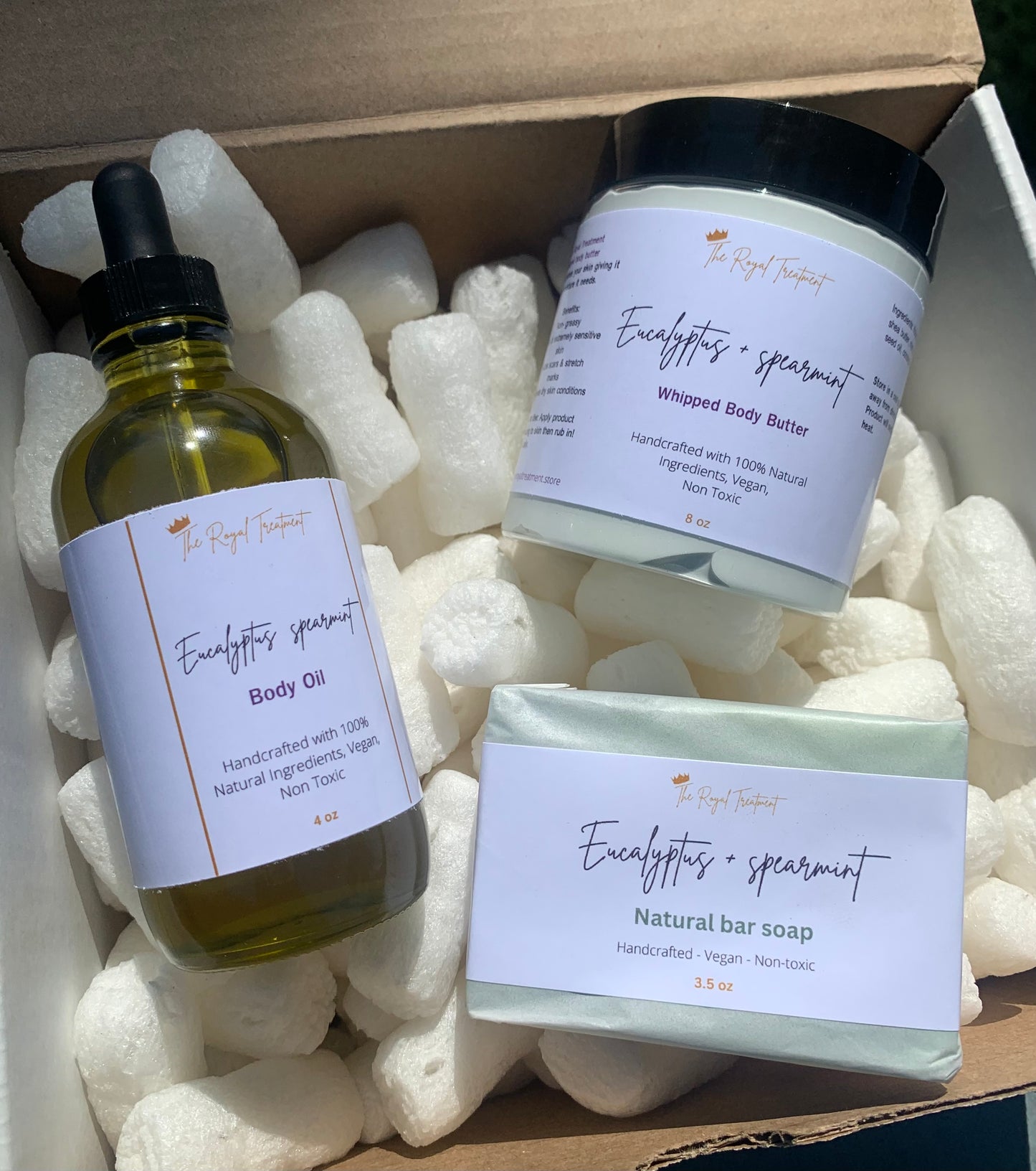 Eucalyptus + spearmint body bundle