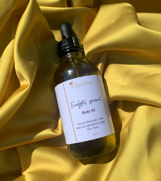 Eucalyptus + spearmint body oil