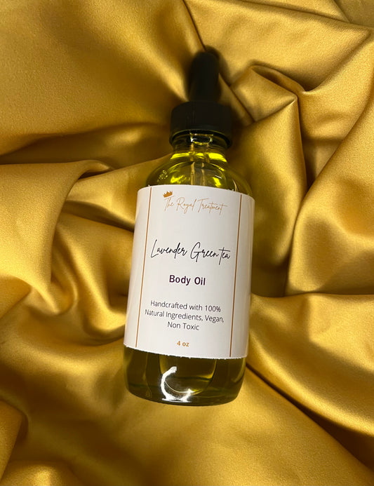 lavender green tea body oil