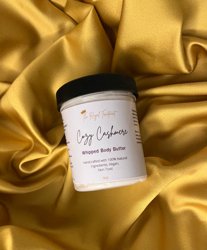 Cozy Cashmere whipped body butter