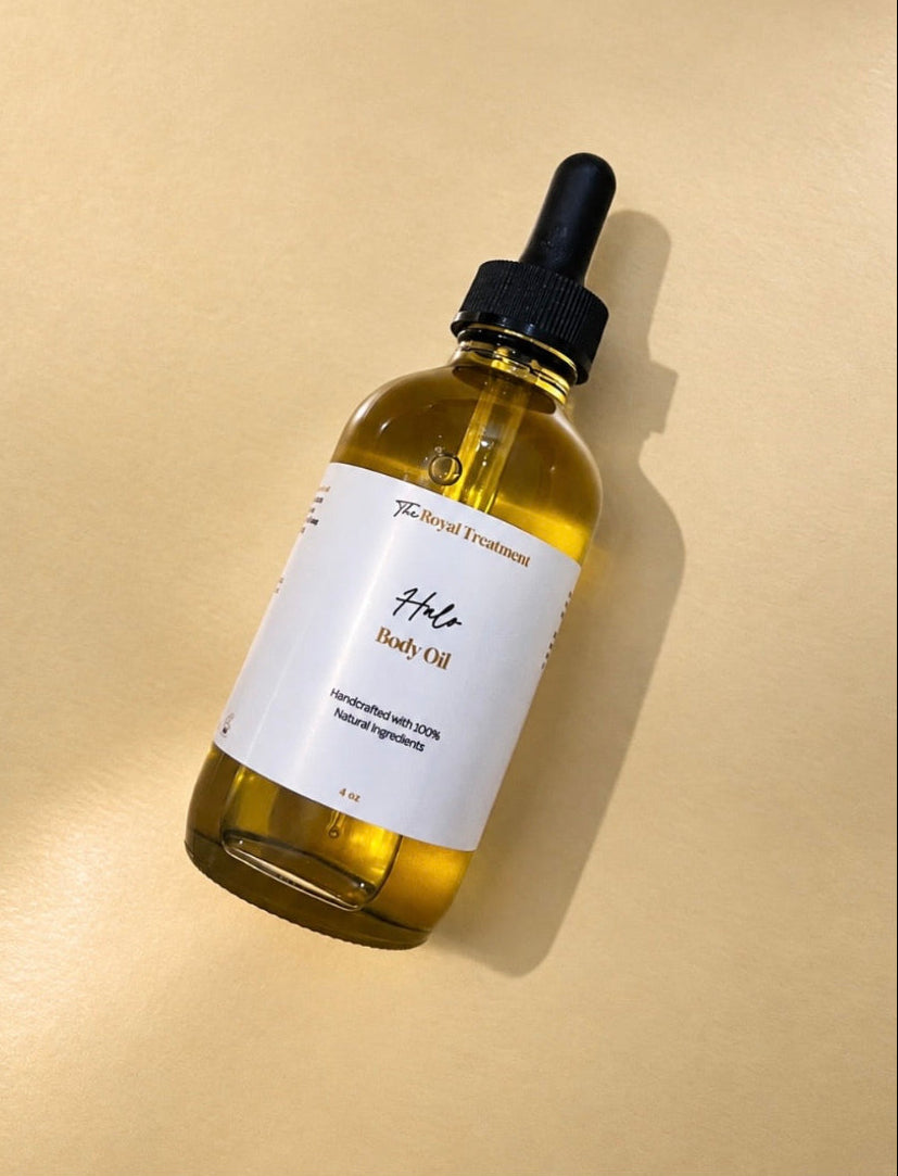 Halo body oil
