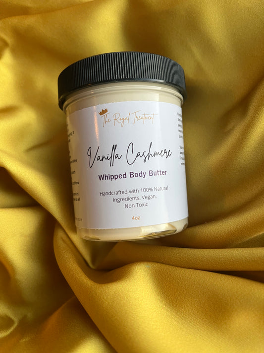Vanilla cashmere whipped body butter
