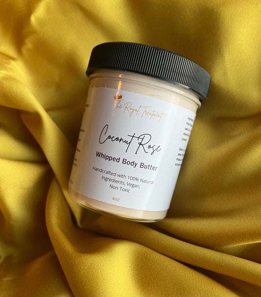Coconut Rose whipped body butter