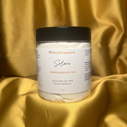 Solare whipped body butter (no shimmer)