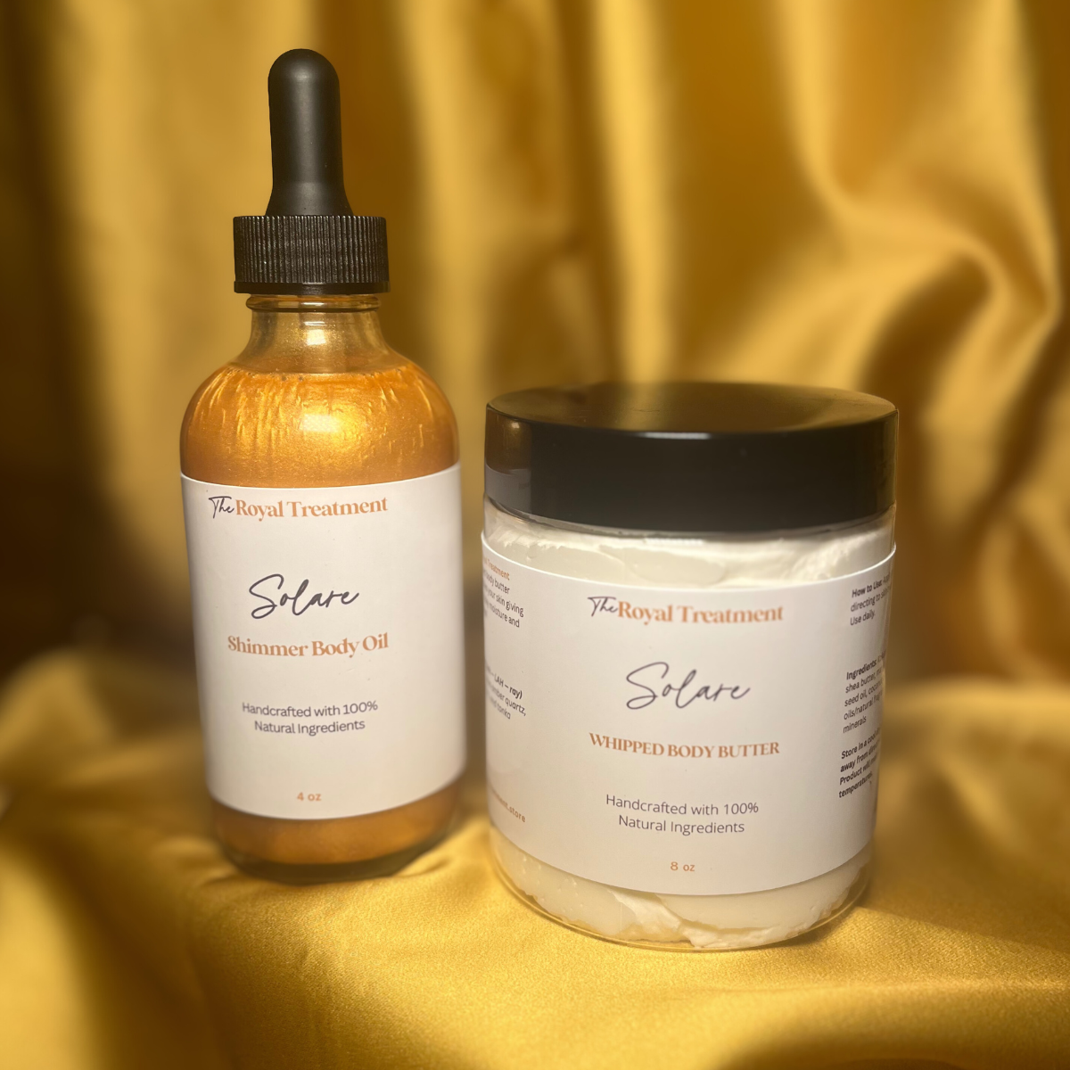 Solare shimmer body oil