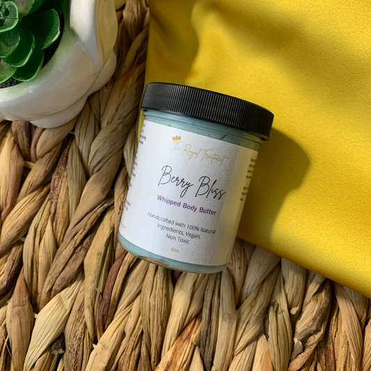Berry bliss body butter blueberry and lemon scented